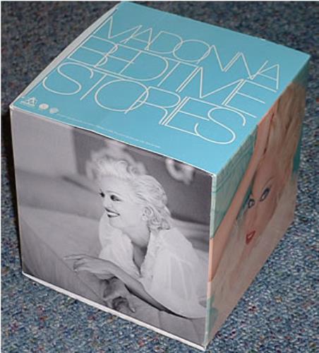 Madonna Bedtime Stories - Cube US Promo display (143600)